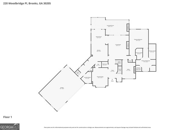 220 Woodbridge Place, Brooks, GA 30205