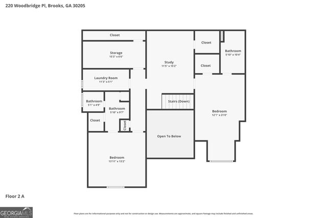 220 Woodbridge Place, Brooks, GA 30205