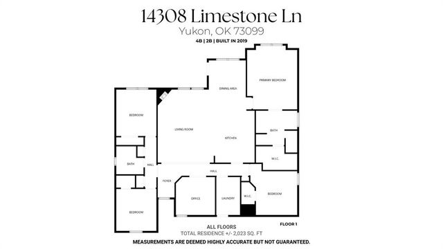 14308 Limestone Lane, Yukon, OK 73099