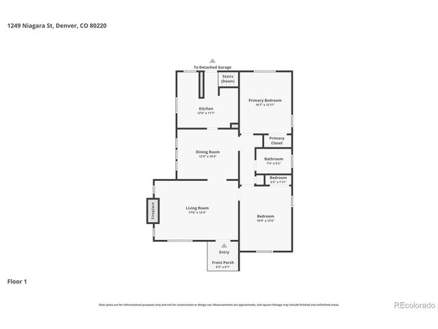 1249 Niagara St, Denver, CO 80220