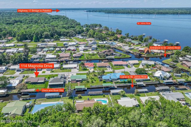 114 MAGNOLIA Drive, East Palatka, FL 32131