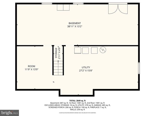6826 ANDERSON CT, King George, VA 22485