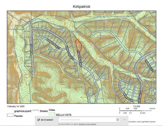 Lot 11 Kirkpatrick Way, Bella Vista, AR 72715