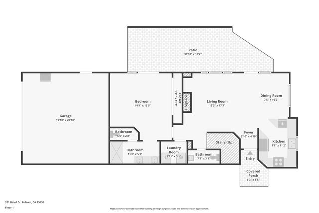 321 Baird Dr, Folsom, CA 95630