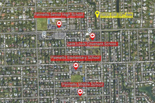 11800 SW 72nd Ave, Pinecrest, FL 33156