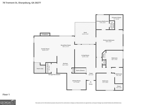 78 Tremont Street, Sharpsburg, GA 30277