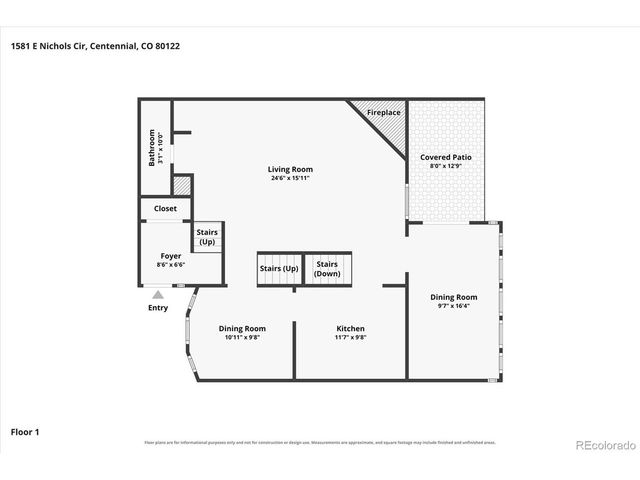 1581 E Nichols Cir, Centennial, CO 80122