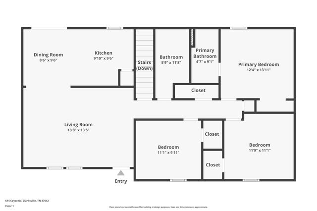 614 Cayce Dr, Clarksville, TN 37042