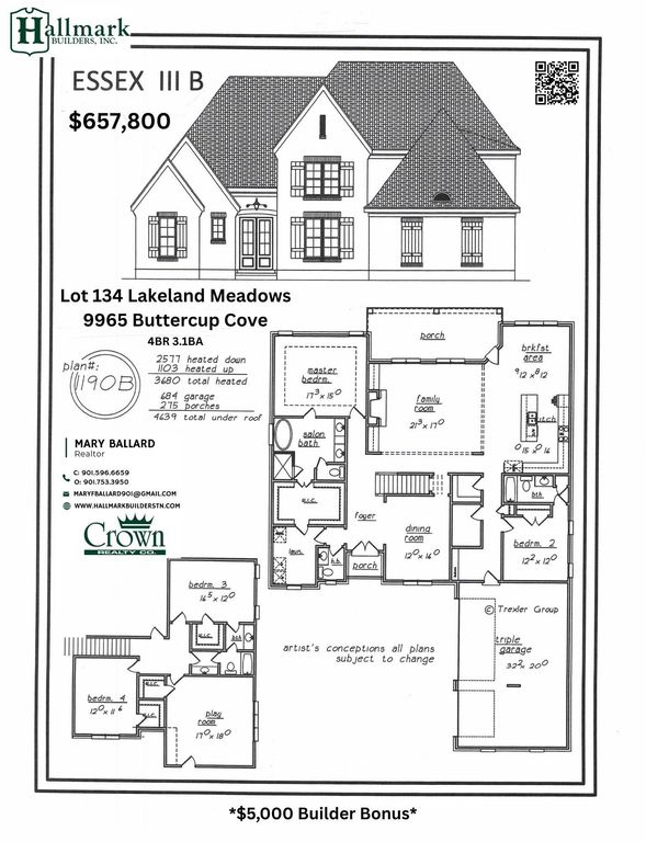 9965 BUTTERCUP CV, Lakeland, TN 38002