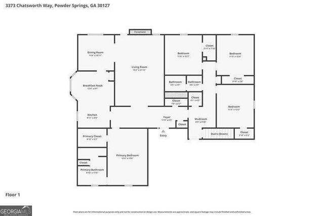 3373 Chatsworth Way, Powder Springs, GA 30127