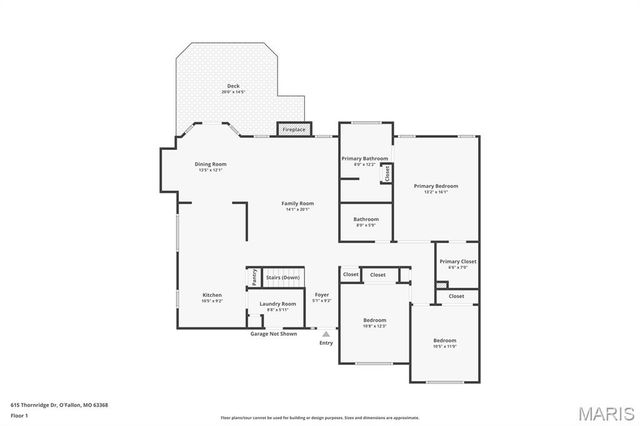 615 Thornridge Drive, O'fallon, MO 63368