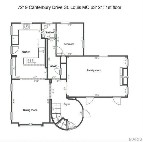 7219 Canterbury Drive, St Louis, MO 63121