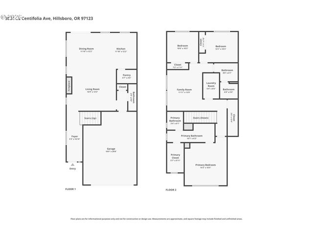 3931 Se CENTIFOLIA Ave, Hillsboro, OR 97123
