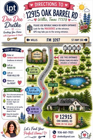 12915 Oak Barrel Road, Willis, TX 77378