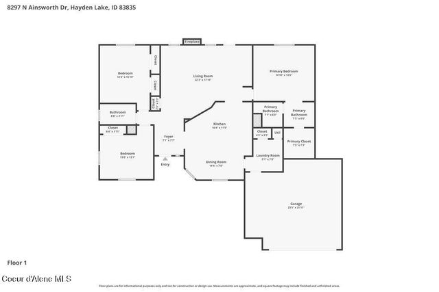 8297 N Ainsworth Dr, Hayden, ID 83835