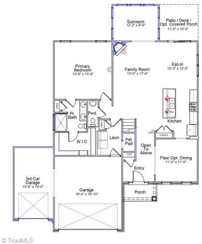 1276 Creek Knoll Drive, Lewisville, NC 27023