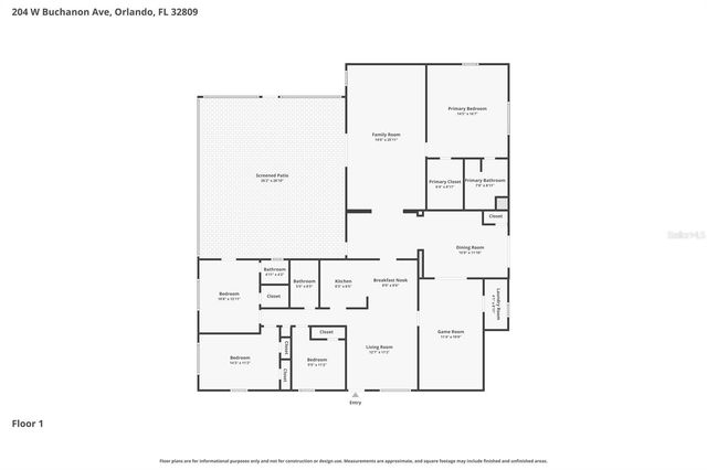 204 W BUCHANON AVENUE, Orlando, FL 32809