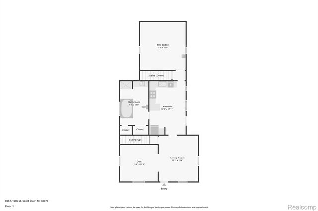 806 S 10th Street, St. Clair, MI 48079