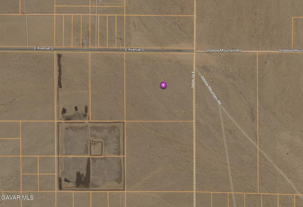 260th St East On Ave G Lane, High Vista, CA 93535