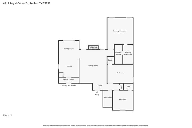 6412 Royal Cedar Drive, Dallas, TX 75236