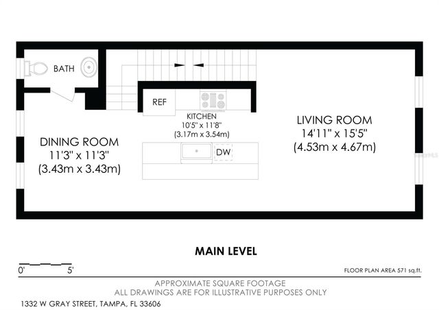 1332 W GRAY STREET 5, Tampa, FL 33606