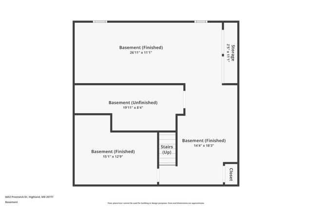 6652 PRESTWICK DR, Highland, MD 20777