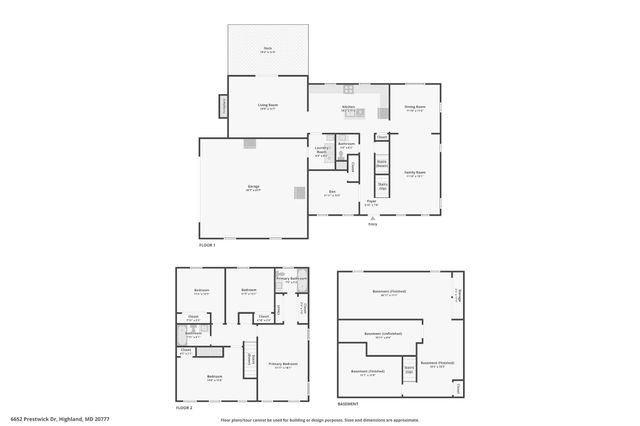 6652 PRESTWICK DR, Highland, MD 20777