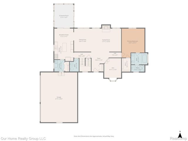 7805 Partridge Hill Drive, Hamburg Township, MI 48116