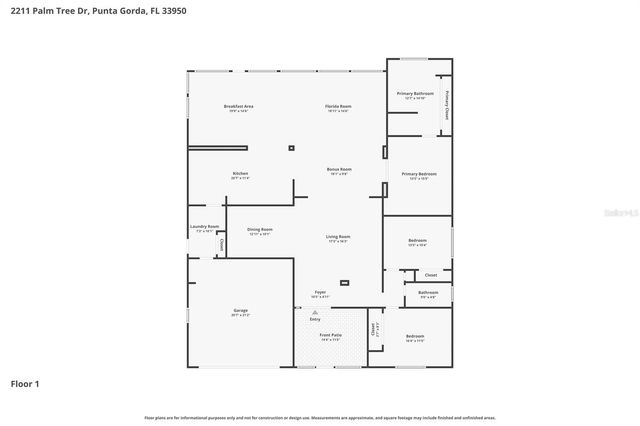 2211 PALM TREE DRIVE, Punta Gorda, FL 33950