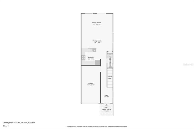 2611 E JEFFERSON STREET 4, Orlando, FL 32803