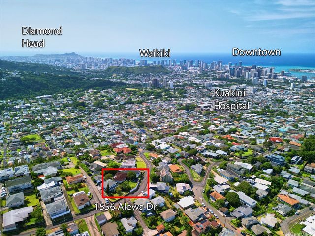 1556 Alewa Drive, Honolulu, HI 96817