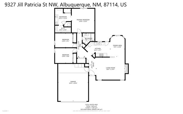 9327 Jill Patricia Street NW, Albuquerque, NM 87114