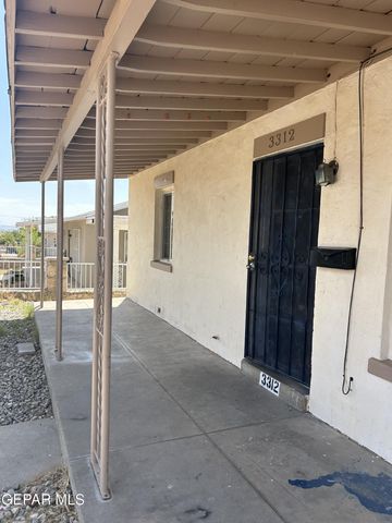 3312 HARRISON Avenue, El Paso, TX 79930