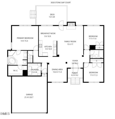 3020 Stone Gap Court, Raleigh, NC 27612