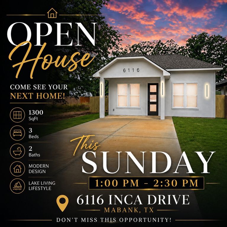 6116 Inca Drive, Mabank, TX 75156
