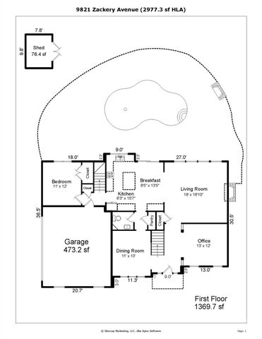 9821 Zackery Avenue, Charlotte, NC 28277