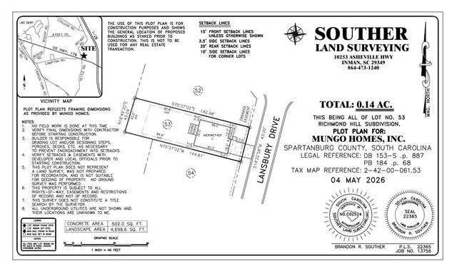 12187 Lansbury Drive, Inman, SC 29349