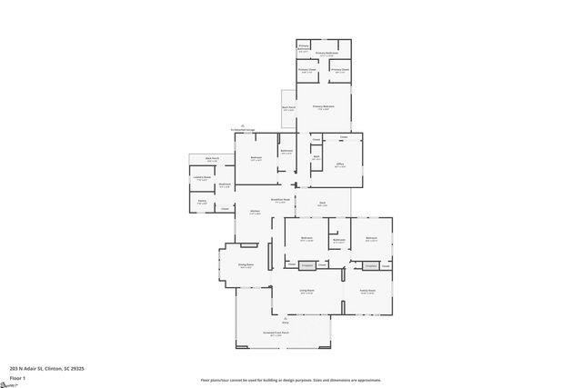 203 S Adair Street, Clinton, SC 29325