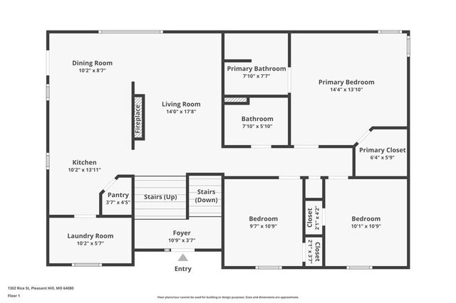 1302 Rice Street, Pleasant Hill, MO 64080