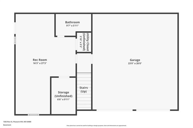 1302 Rice Street, Pleasant Hill, MO 64080