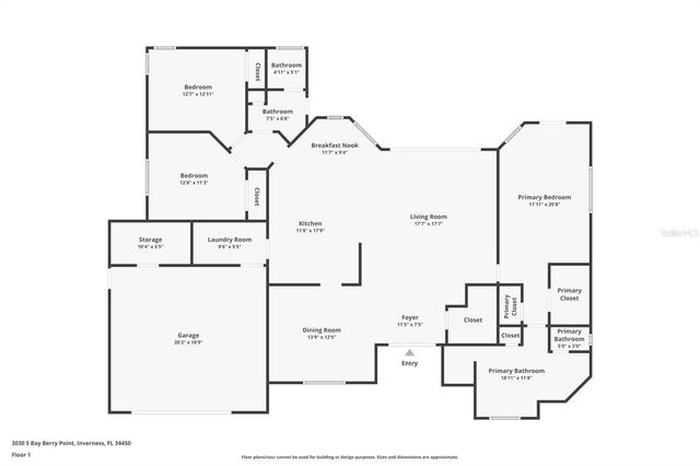 3030 S BAY BERRY POINT, Inverness, FL 34450