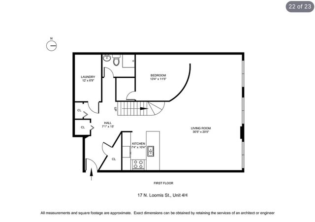 17 N Loomis Street 4H, Chicago, IL 60607