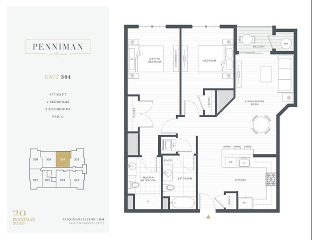 20 Penniman 304, Boston, MA 02134