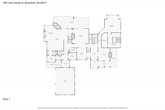 1891 Sam Snead Drive, Braselton, GA 30517