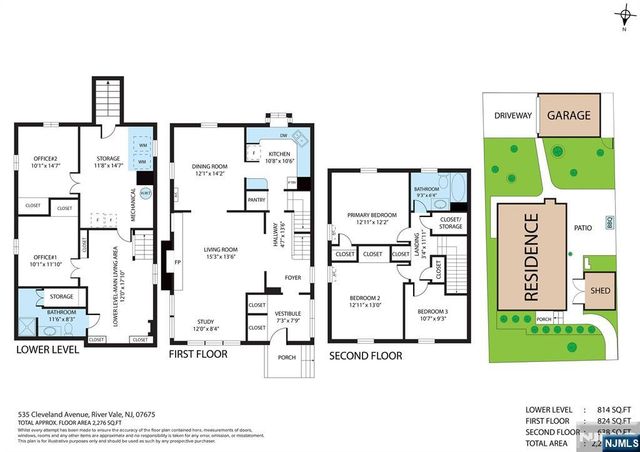 535 Cleveland Avenue, River Vale, NJ 07675