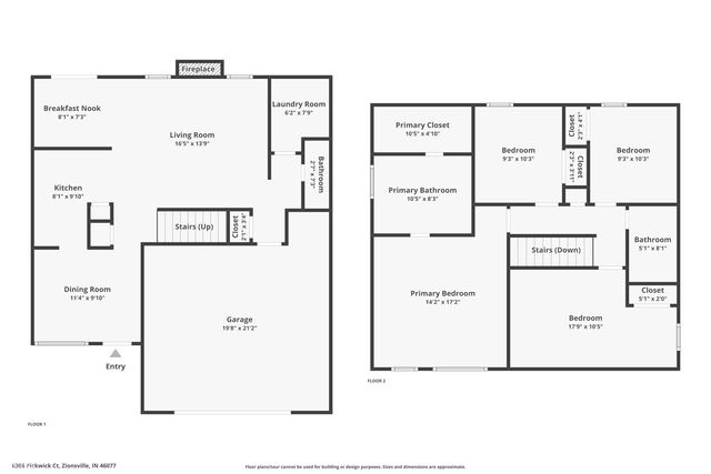 6306 Pickwick Court, Zionsville, IN 46077