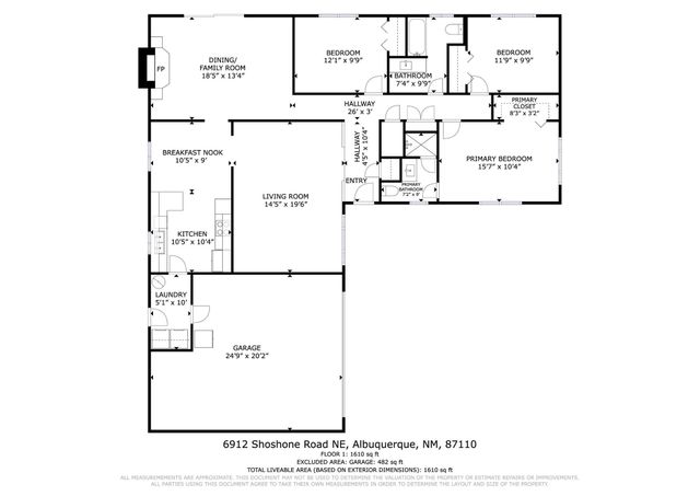6912 Shoshone Road NE, Albuquerque, NM 87110