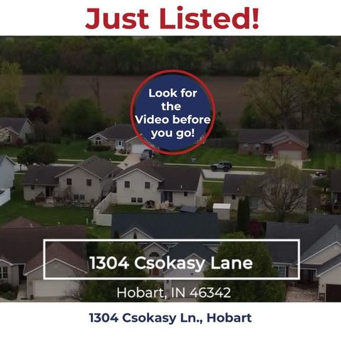 1304 Csokasy Lane, Hobart, IN 46342
