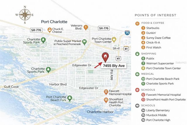 17455 BLY AVENUE, Port Charlotte, FL 33948