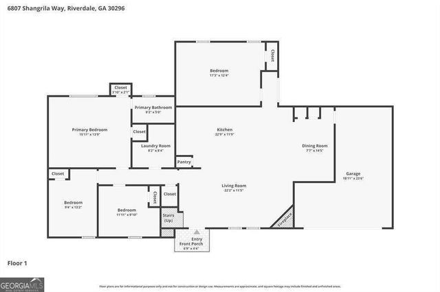 6807 Shangrila Way, Riverdale, GA 30296